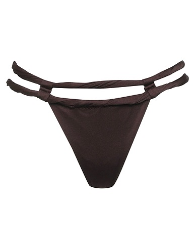JACQUEMUS Bikini Cioccolato 84% Poliestere riciclato, 16% Elastan