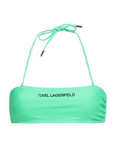 KARL LAGERFELD Bikini BEACHWEAR Verde 81% Poliammide riciclato, 19% Elastan