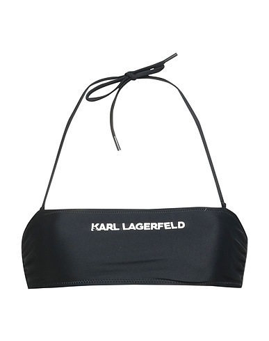 KARL LAGERFELD Bikini BEACHWEAR Black 81% Recycled polyamide, 19% Elastane