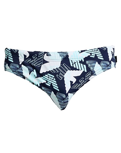 EMPORIO ARMANI Swim briefs SWIMWEAR Navy blue 80% Polyamide, 20% Elastane