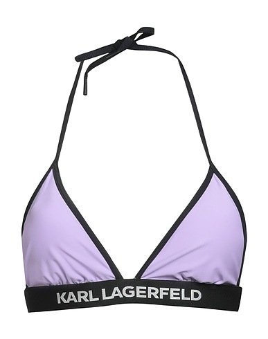 KARL LAGERFELD Bikini Lila 81% Recyceltes Polyamid, 19% Elastan