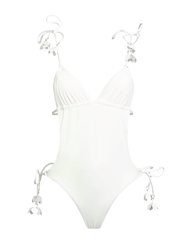 ZIMMERMANN Badeanzug Elfenbein 72% Polyamid, 28% Elastan