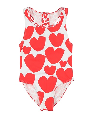 STELLA McCARTNEY KIDS One-piece swimsuits Red 75% Polyamide, 25% Elastane