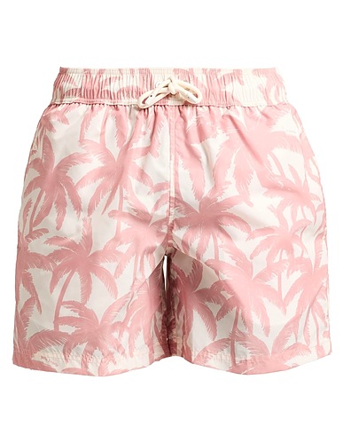 PALM ANGELS Swim shorts Blush 100% Polyester