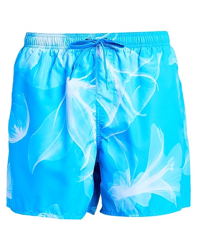ARMANI EXCHANGE Swim shorts AZZURRO 100% Polyester