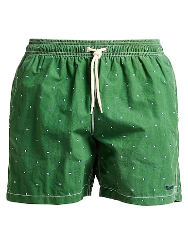 BARBOUR Swim shorts Green 100% Polyamide, Polyester