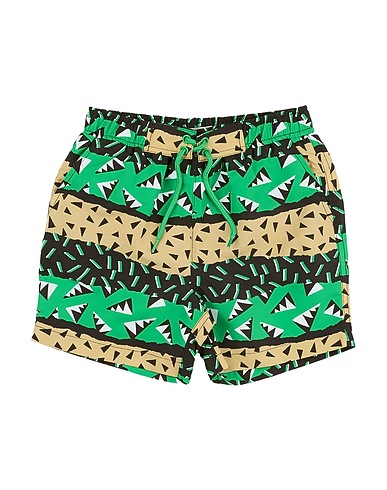 STELLA McCARTNEY KIDS Swim shorts Green 100% Polyester