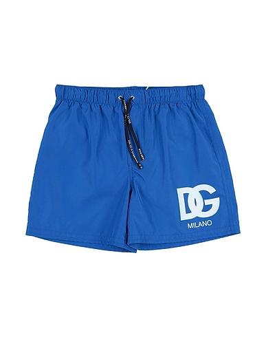 DOLCE&GABBANA Swim shorts Blue 100% Polyester