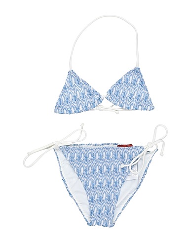 MISSONI KIDS Bikini MARE Azzurro 72% Rayon, 13% Poliestere, 13% Nylon, 2% Elastan, Lana
