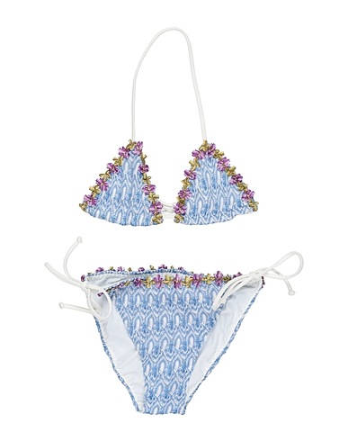 MISSONI KIDS Bikini MARE Blue 100% Rayon, Wool