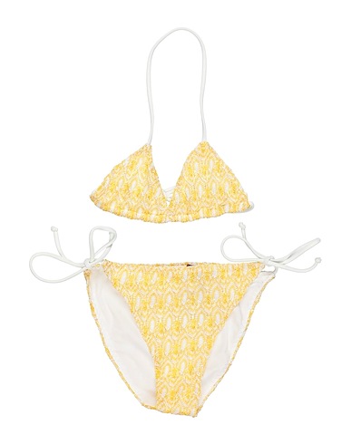 MISSONI KIDS Bikini MARE Yellow 72% Rayon, 13% Polyester, 13% Nylon, 2% Elastane, Wool