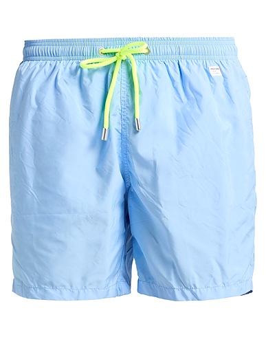 PANTONE x MC2 SAINT BARTH Swim shorts Sky blue 100% Polyester