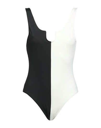 BY MALENE BIRGER One-piece swimsuits Ivory 80% Recycled polyamide, 20% Elastane