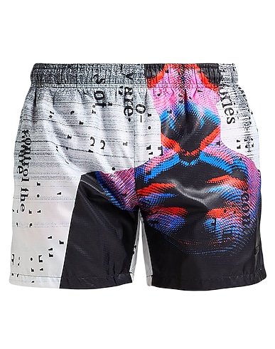 HUGO Swim shorts Light grey 100% Polyester