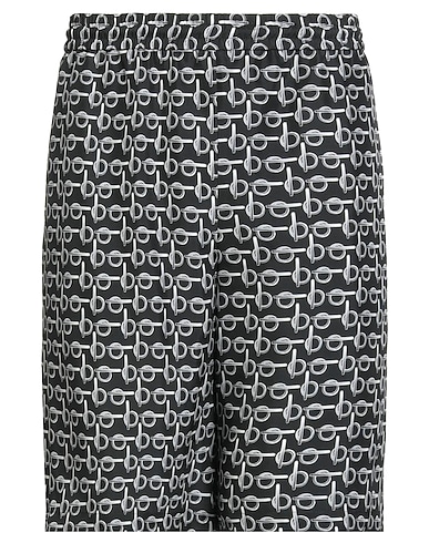 BURBERRY Shorts & Bermuda Black 100% Silk