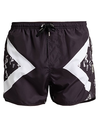 NEIL BARRETT Boxer mare Nero 100% Poliestere