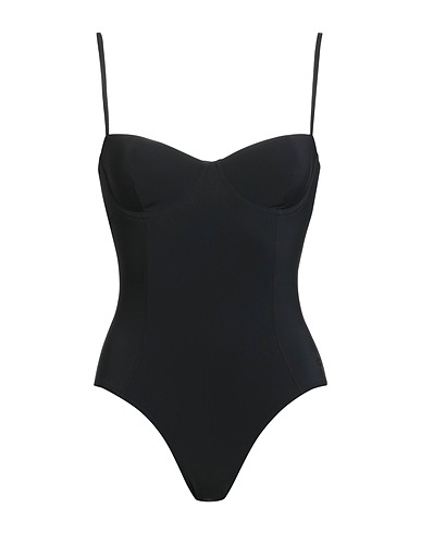 TORY BURCH One-piece swimsuits Black 75% Nylon, 25% Lycra®