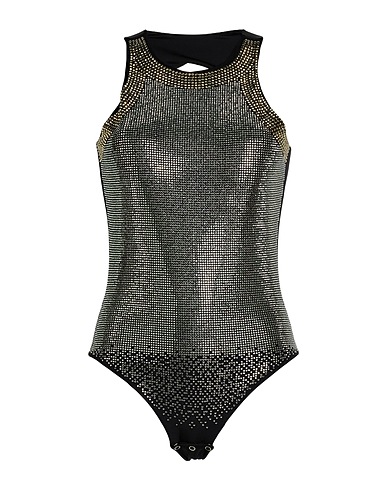 FISICO TOPS Schwarz 89% Polyamid, 11% Elastan