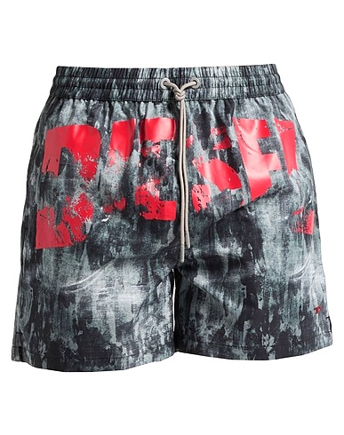 DIESEL Swim shorts Grey 100% Polyester