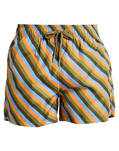 LIU •JO MAN Swim shorts Military green 100% Polyester