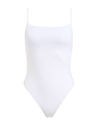 F**K PROJECT One-piece swimsuits White 90% Polyamide, 10% Elastane