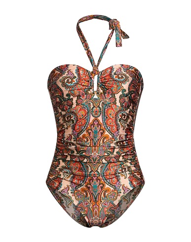 ZIMMERMANN One-piece swimsuits Orange 80% Polyamide, 20% Elastane