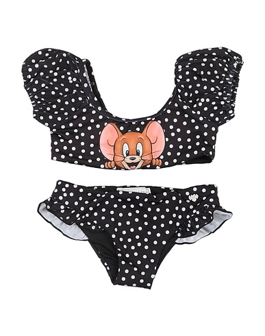 MONNALISA Bikini Black 86% Polyester, 14% Elastane