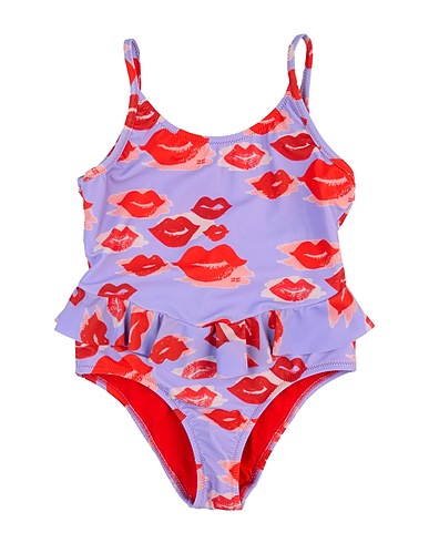 ELISABETTA FRANCHI Costume intero LA MIA BAMBINA Lilla 82% Poliestere, 18% Elastan