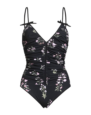 GIAMBATTISTA VALLI One-piece swimsuits Black 74% Polyamide, 26% Elastane