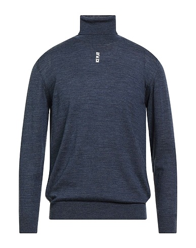 ICE PLAY Rollkragenpullover Marineblau 100% Schurwolle