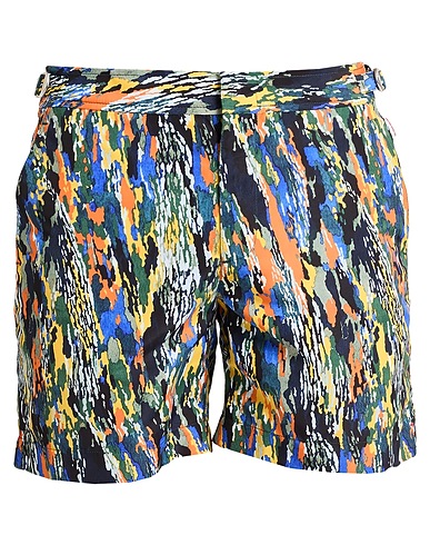 ORLEBAR BROWN Swim shorts Orange 100% Polyester