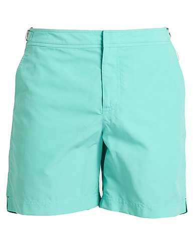 ORLEBAR BROWN Swim shorts Light green 100% Polyamide