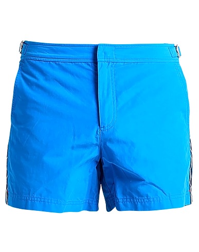 ORLEBAR BROWN Swim shorts Azure 65% Cotton, 35% Polyamide