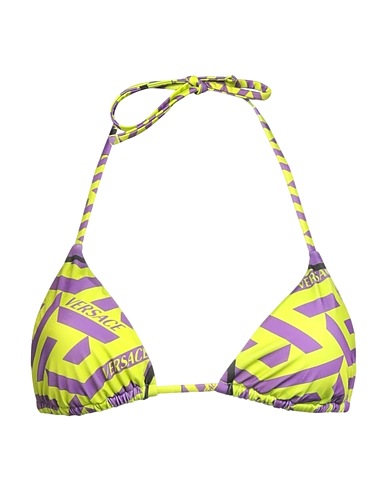 VERSACE Bikini Lime green 78% Polyester, 22% Elastane