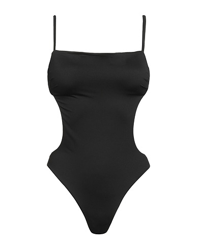 MAX MARA One-piece swimsuits BEACHWEAR Black 90% Polyamide, 10% Elastane