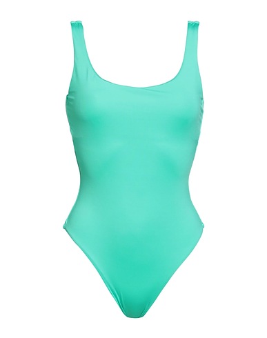 MAX MARA One-piece swimsuits BEACHWEAR Green 90% Polyamide, 10% Elastane