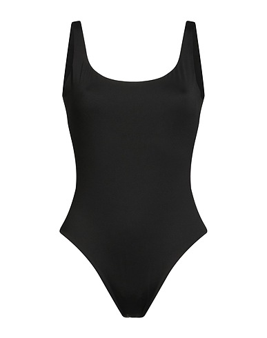 MAX MARA One-piece swimsuits BEACHWEAR Black 90% Polyamide, 10% Elastane