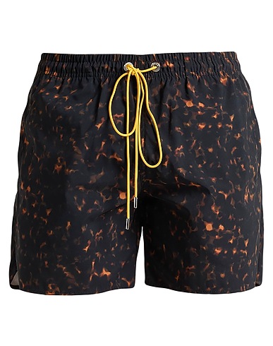 RHUDE Swim shorts Black 100% Polyester