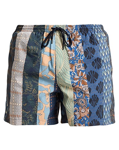 DRIES VAN NOTEN Swim shorts Navy blue 100% Polyamide