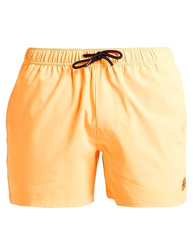 SAVE THE DUCK Swim shorts Orange 90% Recycled polyester, 10% Elastane