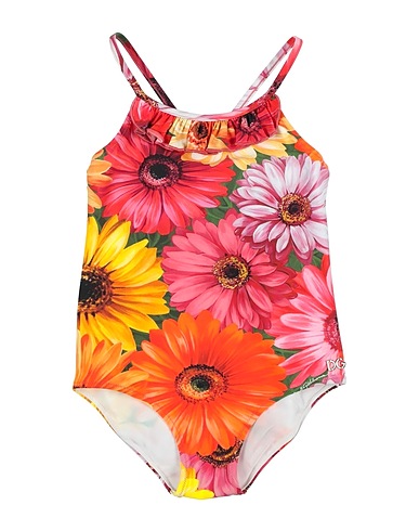 DOLCE&GABBANA One-piece swimsuits Orange 73% Polyamide, 27% Elastane