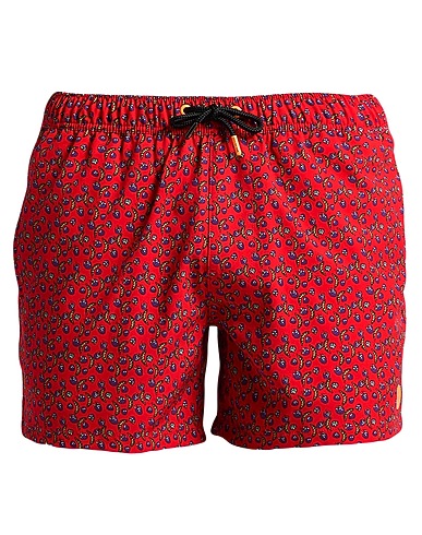 SAVE THE DUCK Boxer mare Rosso 90% Poliestere riciclato, 10% Elastan
