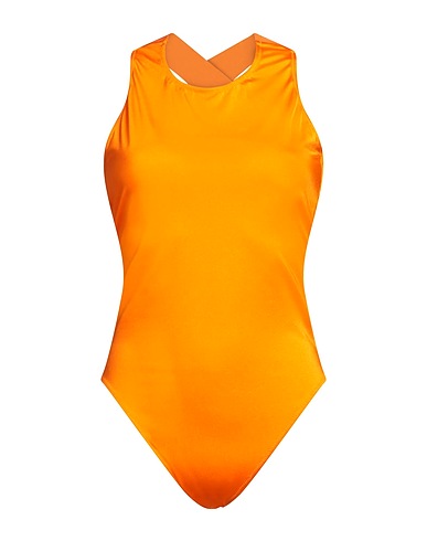 DOLCE&GABBANA One-piece swimsuits BEACHWEAR Orange 80% Polyamide, 20% Elastane