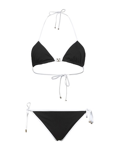 VALENTINO GARAVANI Bikini Black 70% Polyamide, 30% Elastane