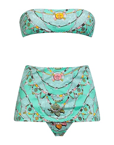 PUCCI Bikini Light green 82% Polyamide, 18% Elastane