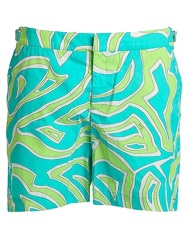 ORLEBAR BROWN + PUCCI Bañador tipo bóxer Verde 100% Algodón