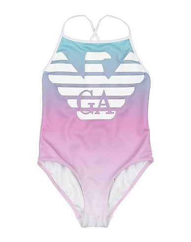 EMPORIO ARMANI One-piece swimsuits Pink 87% Polyester, 13% Elastane
