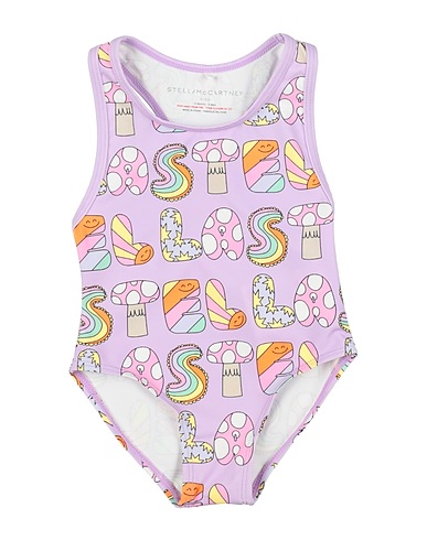 STELLA McCARTNEY KIDS One-piece swimsuits Lilac 78% Polyamide, 22% Elastane