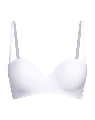 EMPORIO ARMANI Bra UNDERWEAR White 83% Polyamide, 17% Elastane