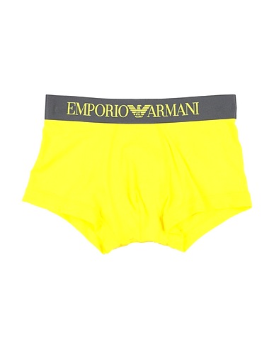 EMPORIO ARMANI Boxer Yellow 95% Cotton, 5% Elastane